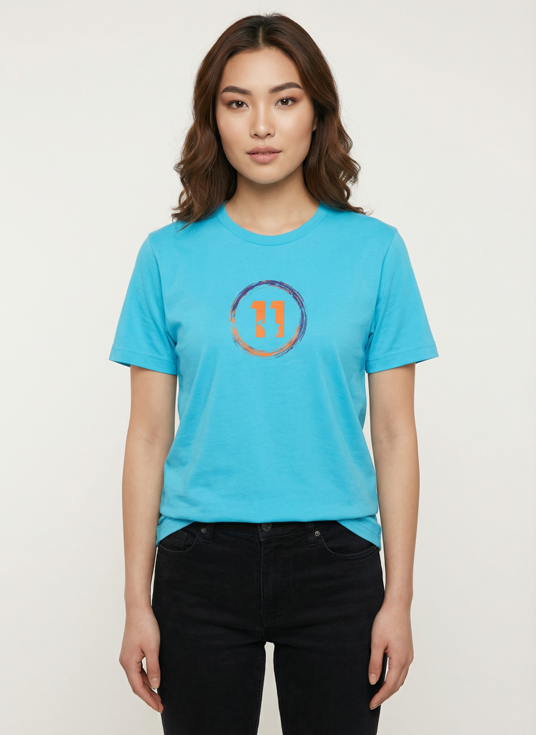 GOAT Series - India| Chhetri Unisex Regular Fit T-Shirt Sky Blue