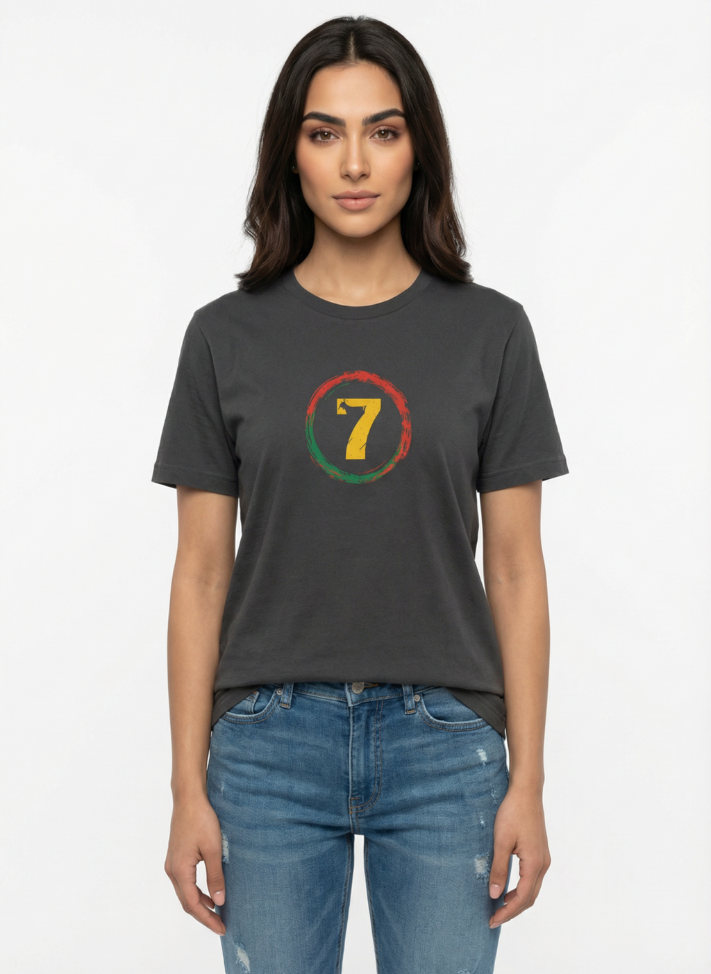 GOAT Series - Portugal| Ronaldo Unisex Regular Fit T-Shirt Black