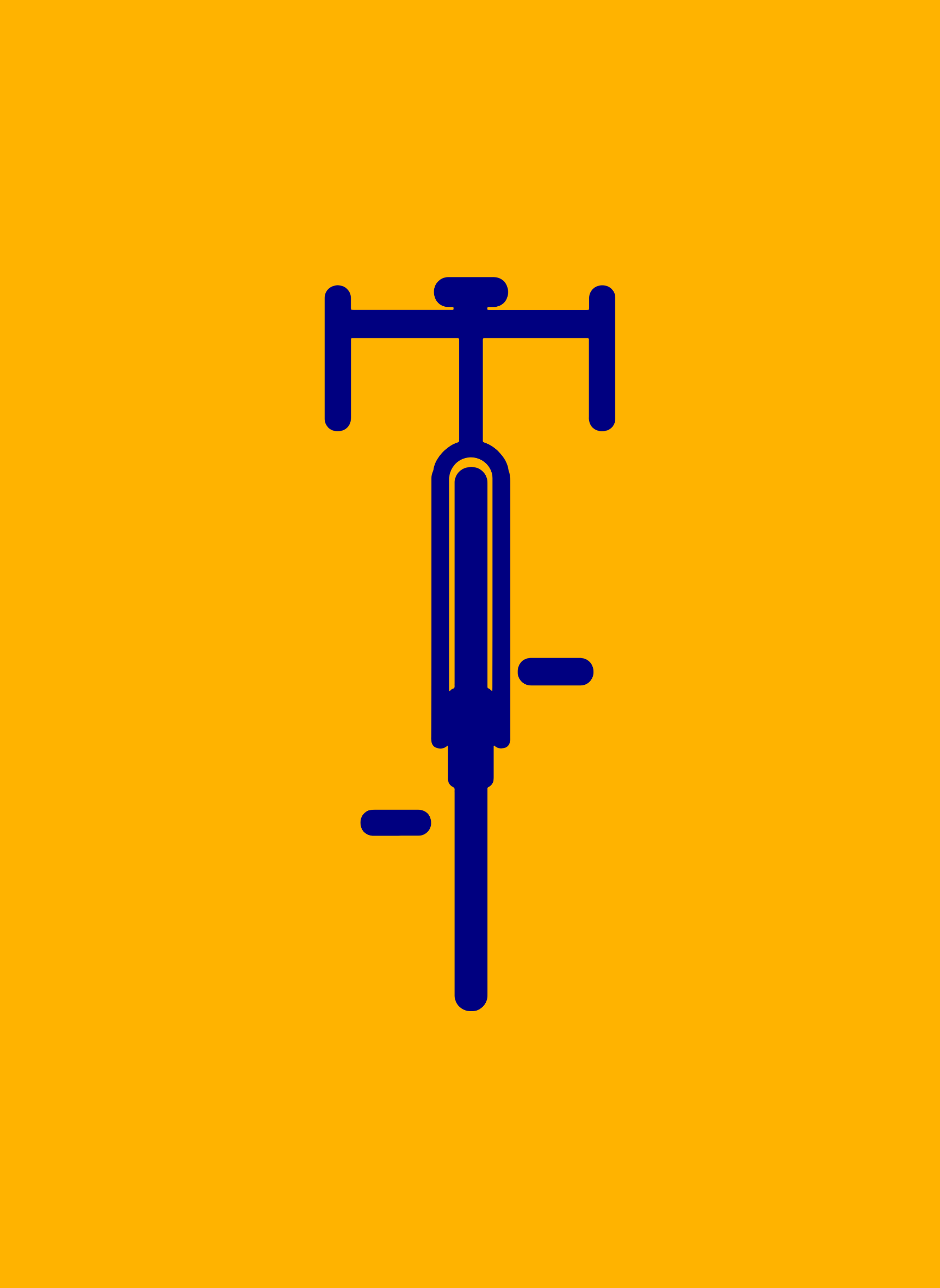 Sleek Bike - Unisex Regular Fit Cotton T-Shirt Golden Yellow