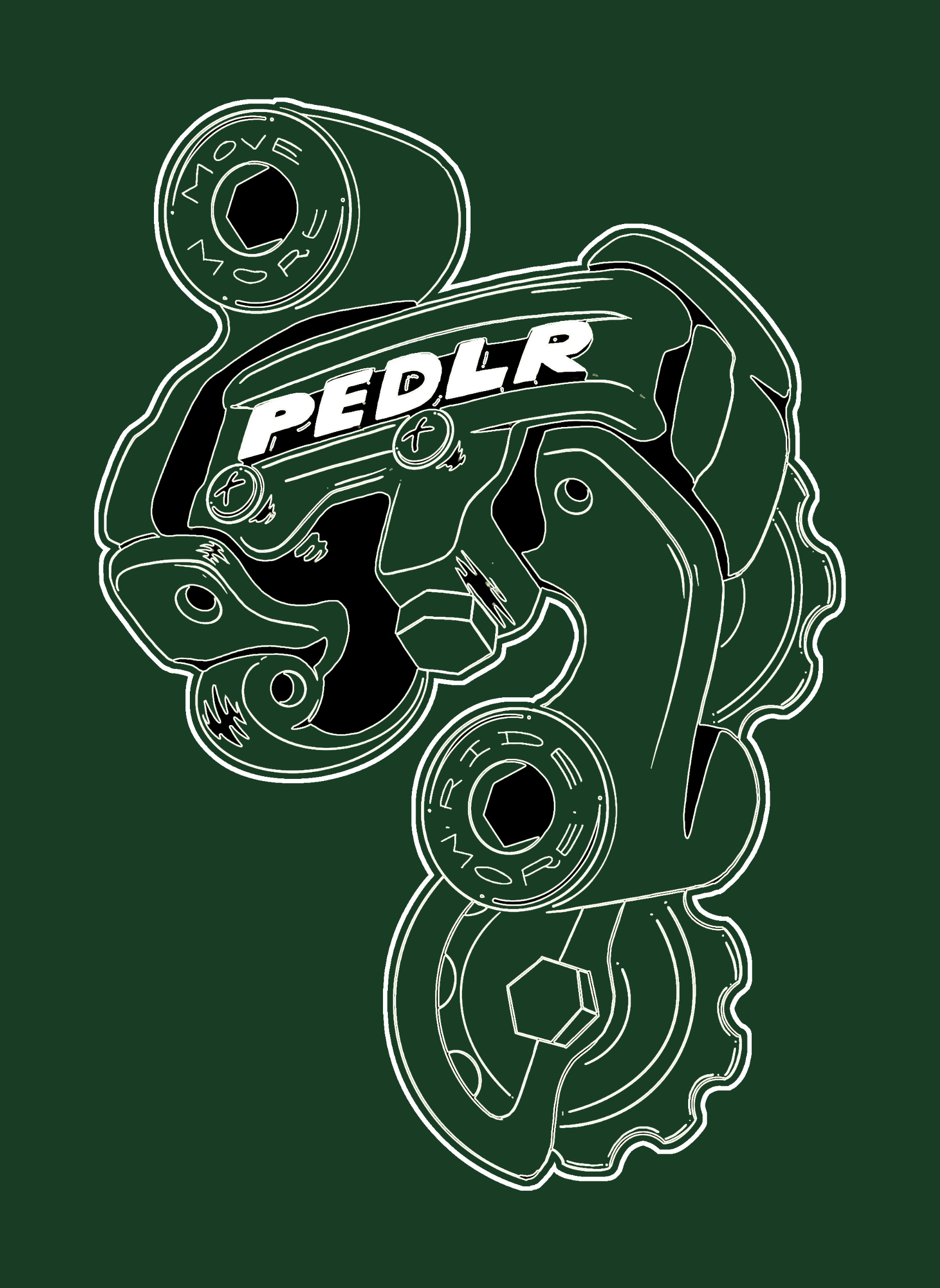 RD - Unisex Regular Fit Cotton T-Shirt Olive Green