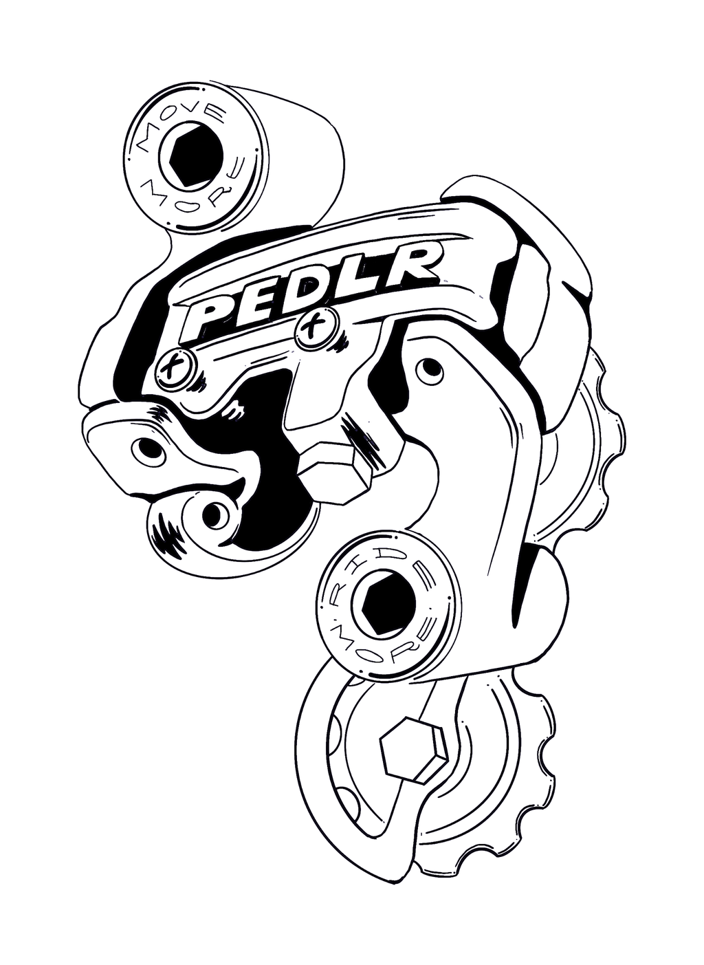 RD - Unisex Regular Fit Cotton T-Shirt White