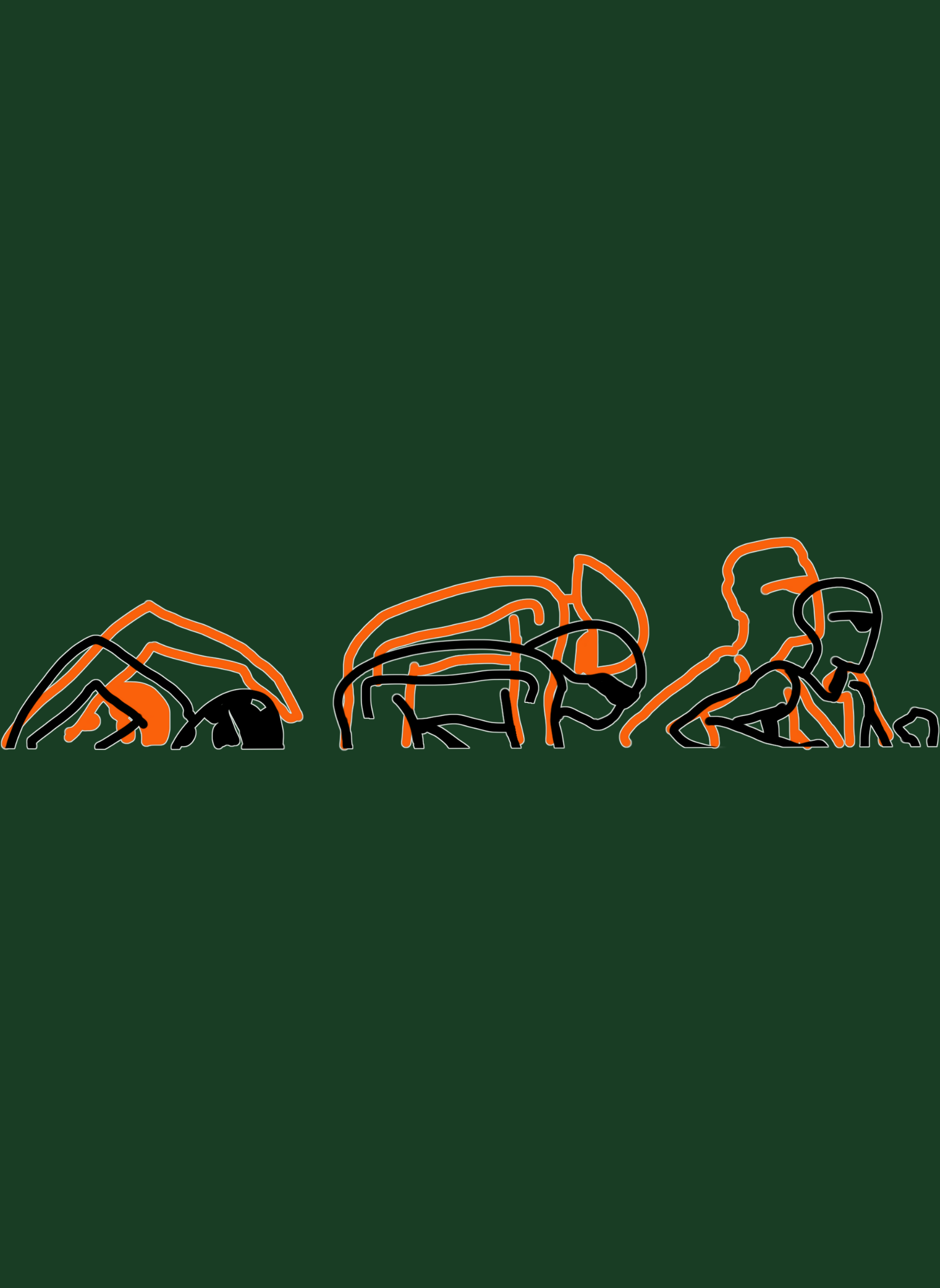 Lines Of Endurance - Unisex Regular Fit Cotton T-Shirt Olive Green