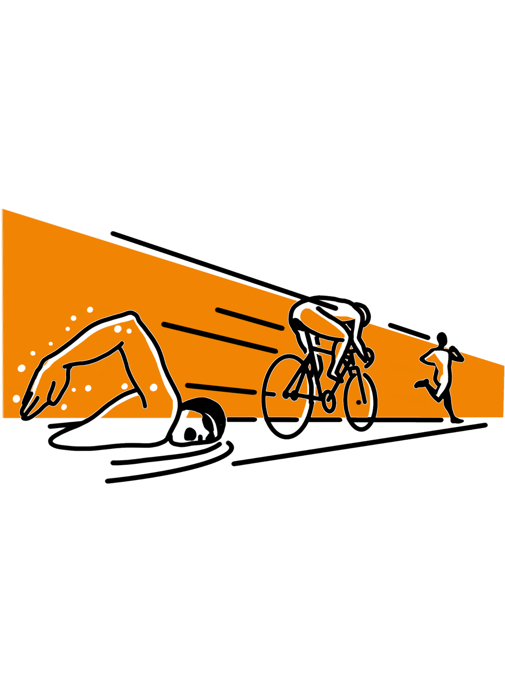 Tri And Fly - Unisex Regular Fit Cotton T-Shirt White