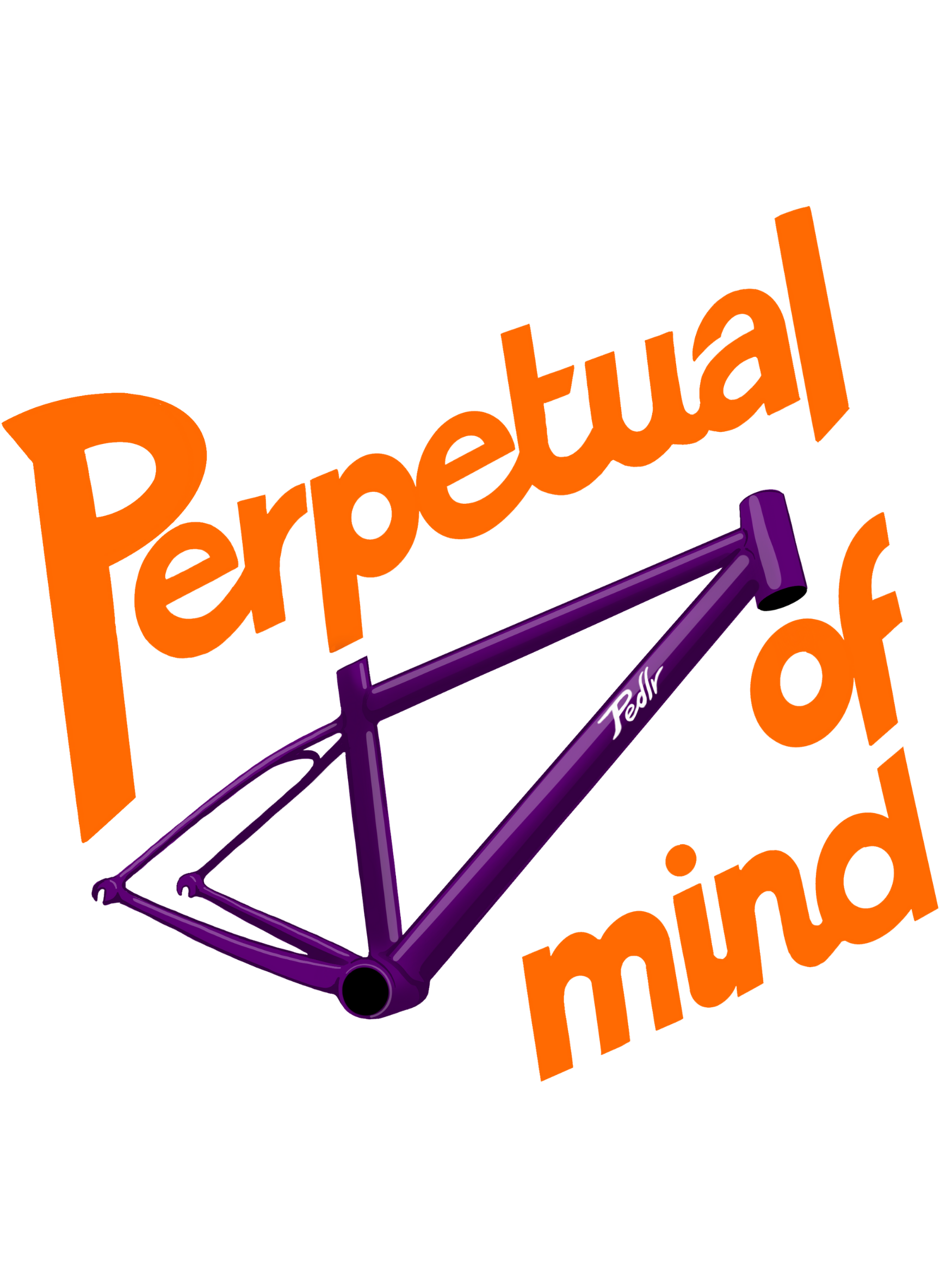 Perpetual Frame Of Mind - Unisex Regular Fit Cotton T-Shirt White