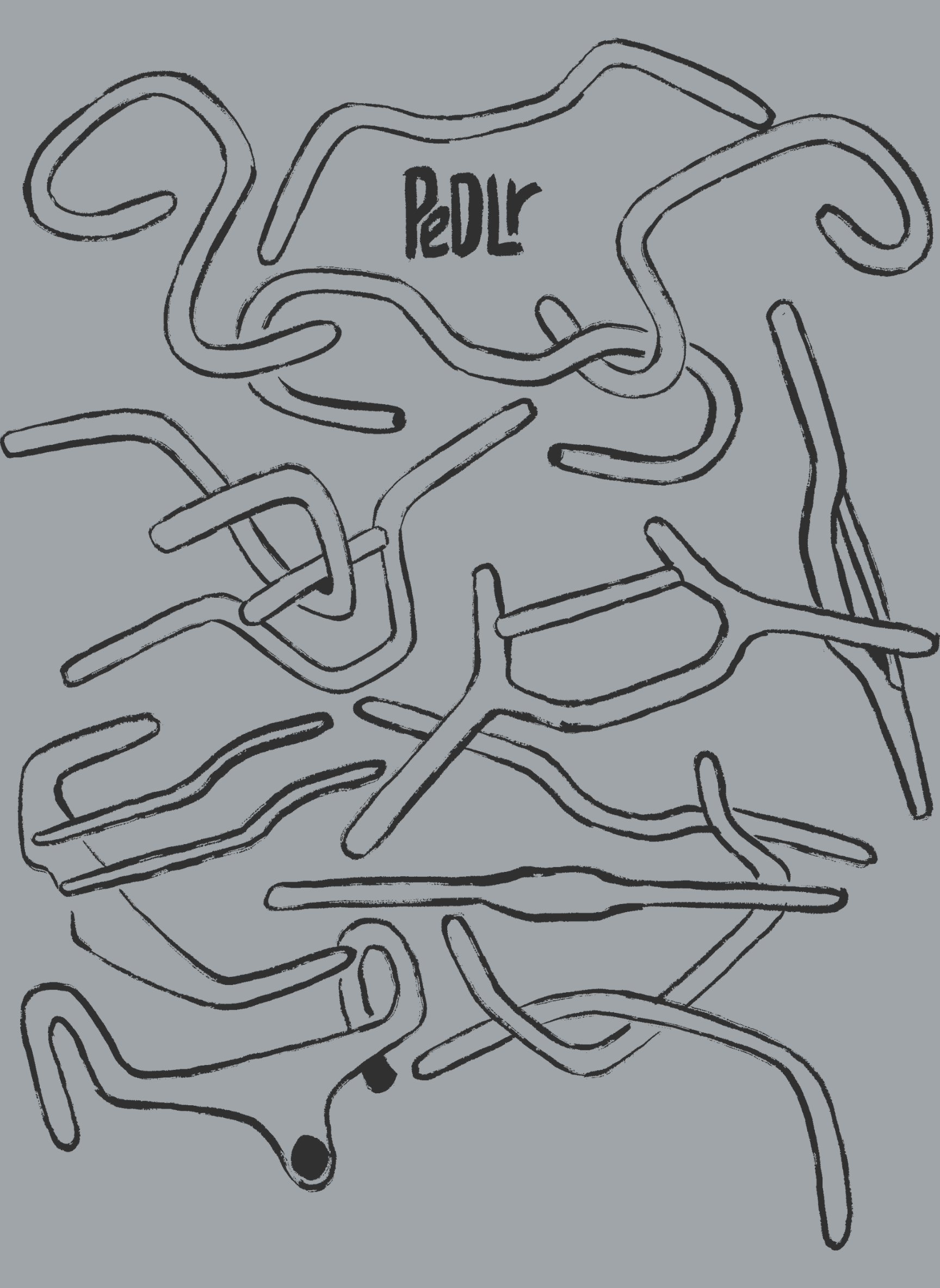 Bar Life - Unisex Regular Fit Cotton T-Shirt Silver Frost