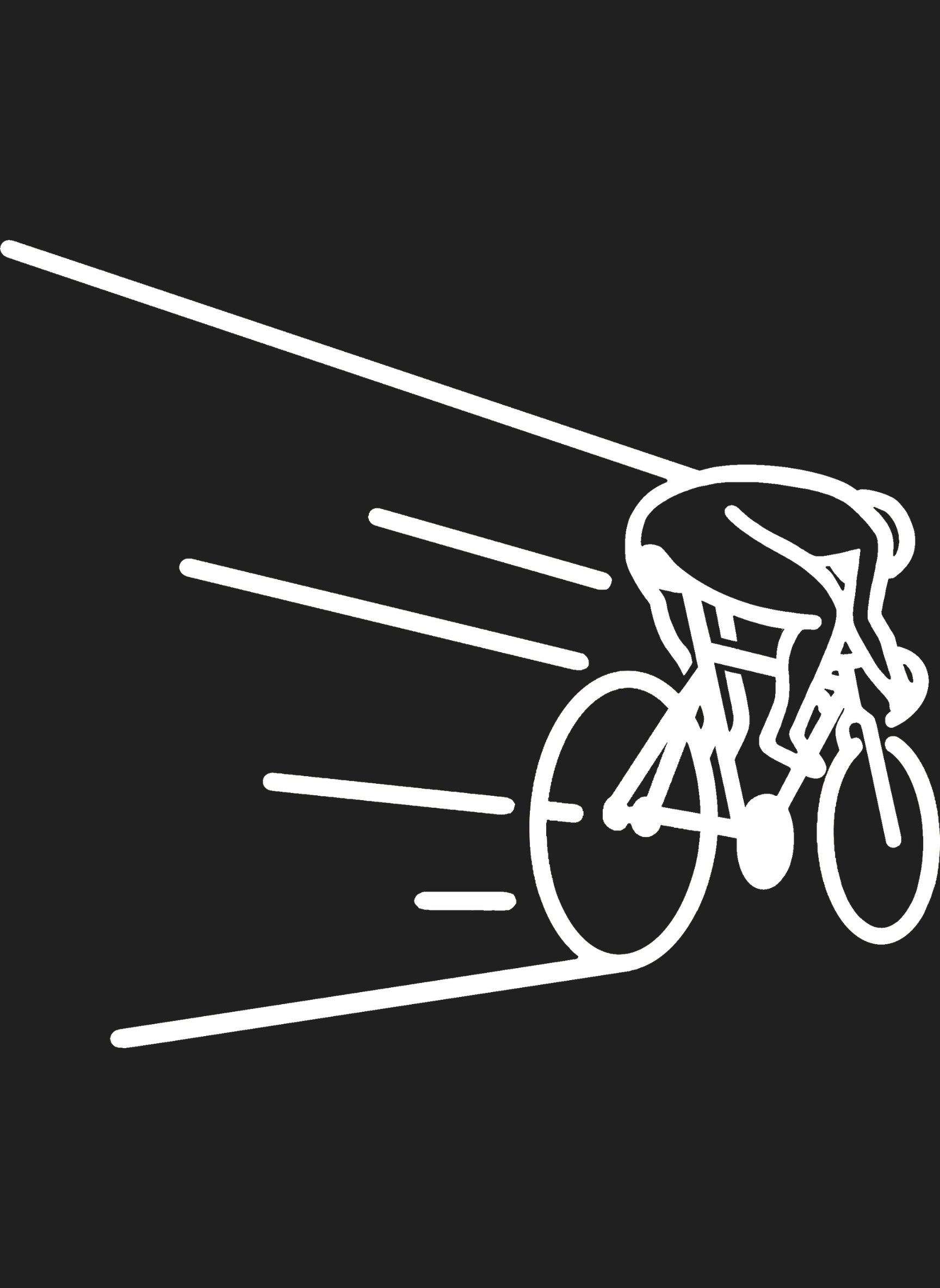 Kinetic Cyclist - Unisex Regular Fit Cotton T-Shirt Black