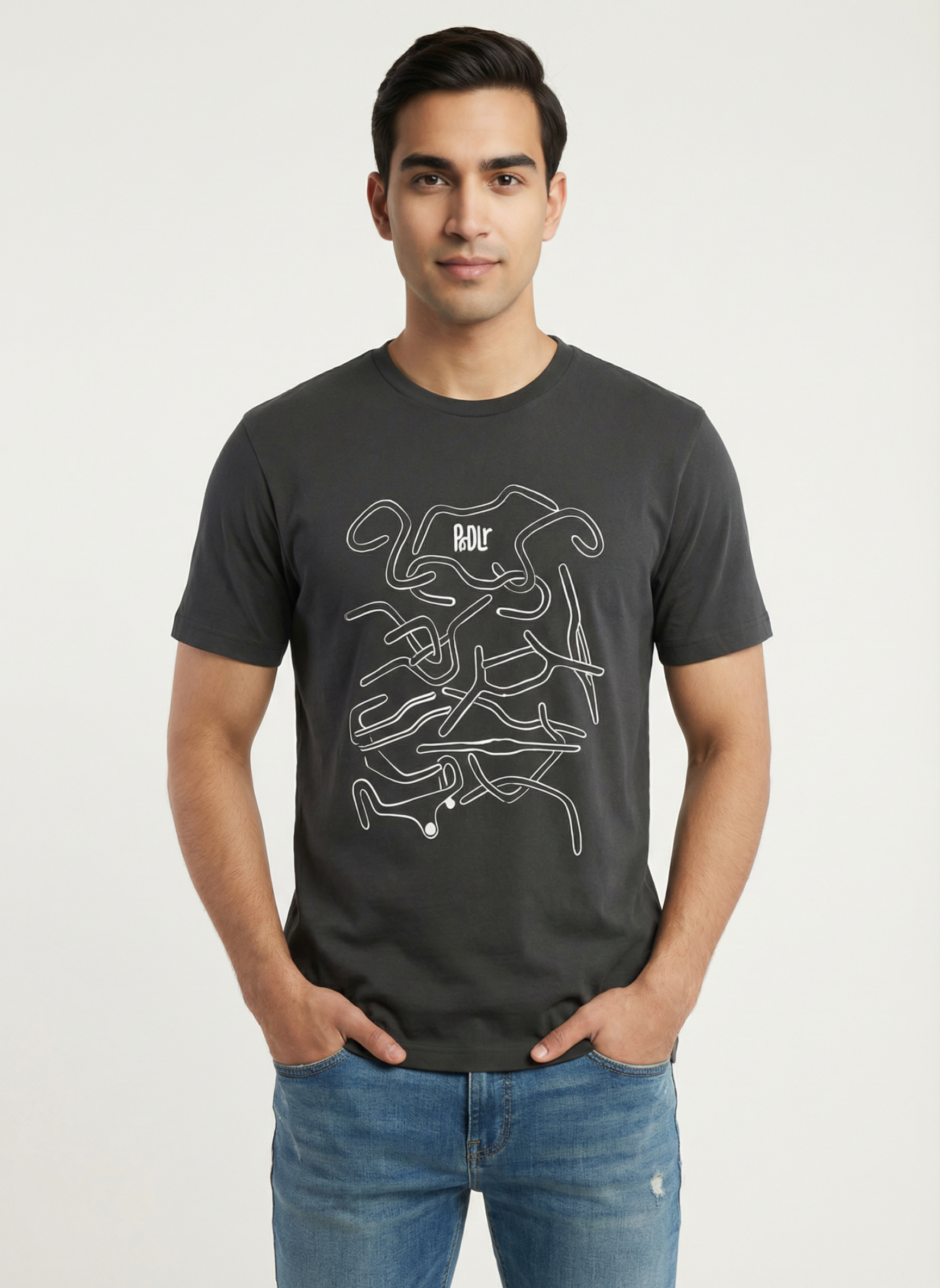 Bar Life - Unisex Regular Fit Cotton T-Shirt Black