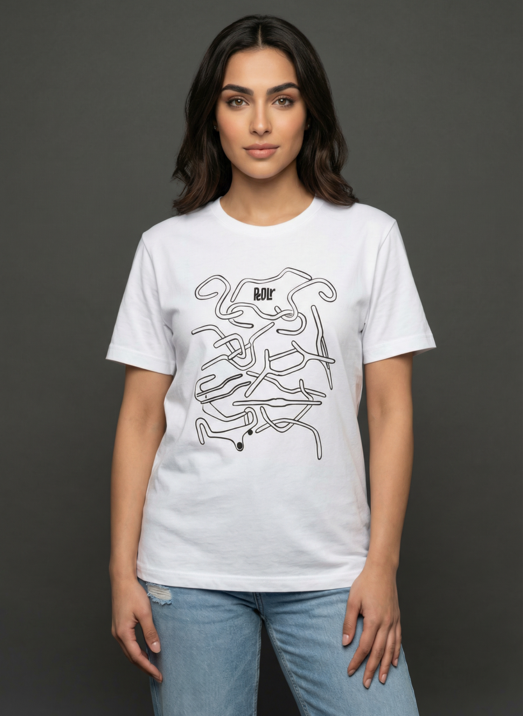 Bar Life - Unisex Regular Fit Cotton T-Shirt White