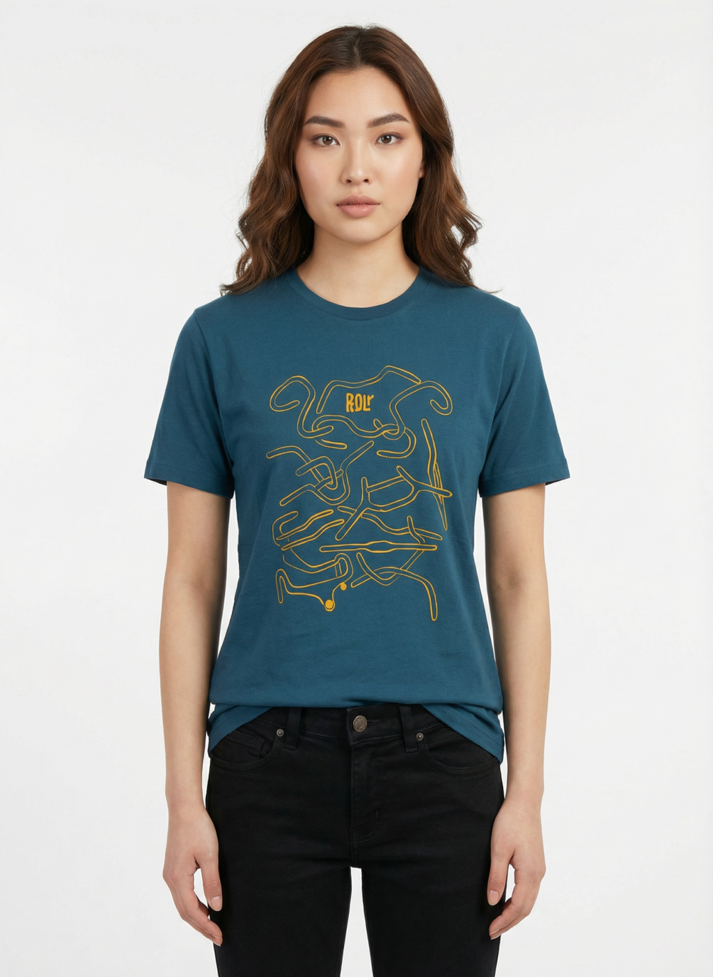 Bar Life - Unisex Regular Fit Cotton T-Shirt Navy Blue