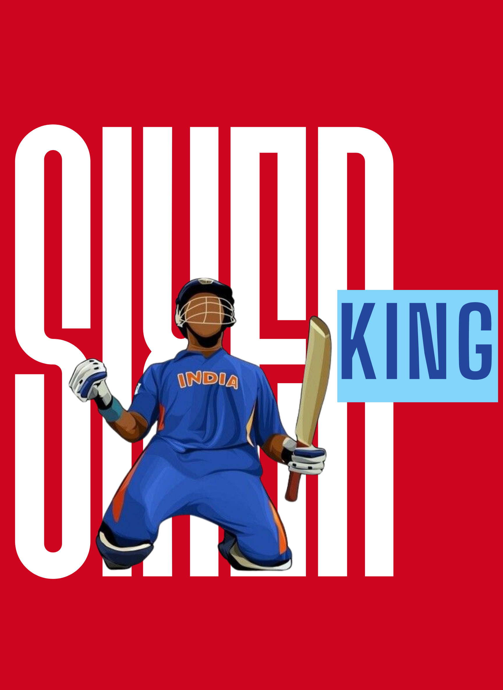 Sixer King - Unisex Regular Fit Cotton Hoodie Red