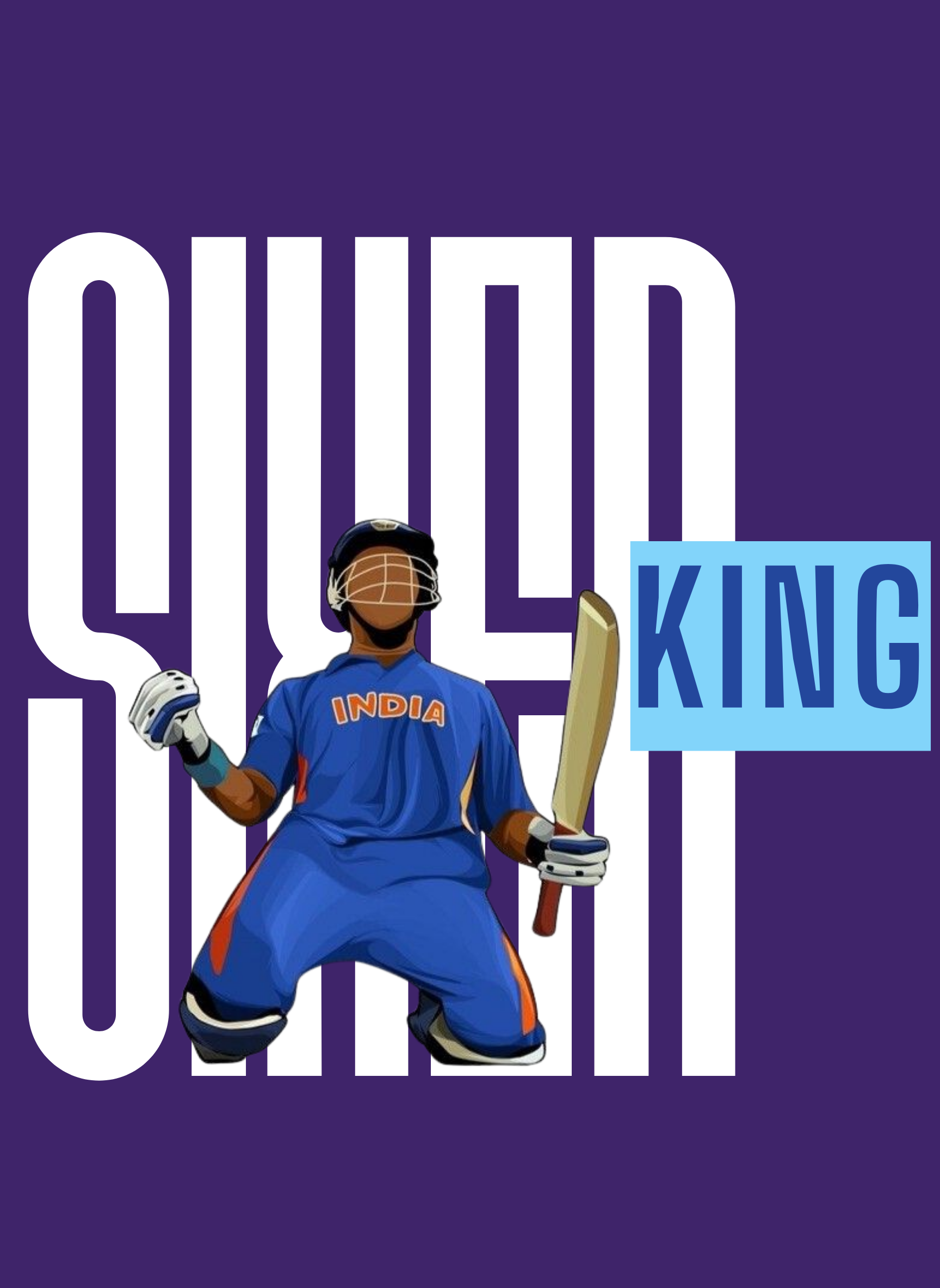 Sixer King - Unisex Regular Fit T-Shirt Purple