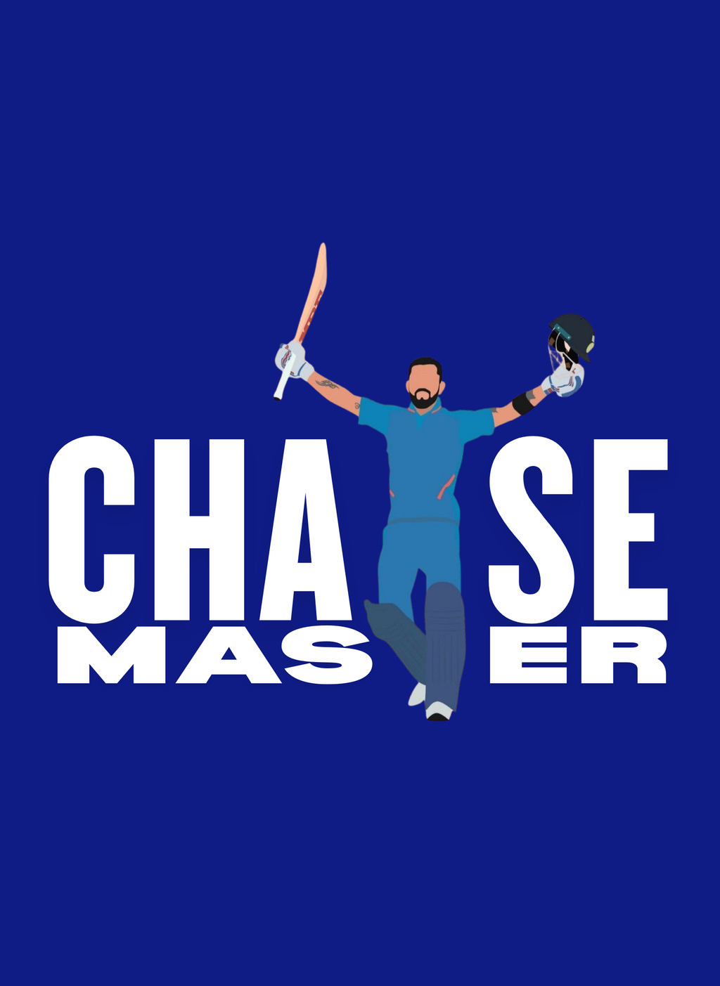 Chase Master - Unisex Regular Fit T-Shirt Royal Blue