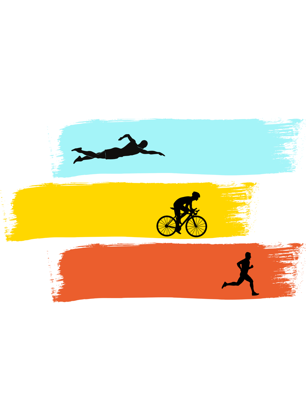 Three Disciplines - Unisex Regular Fit Cotton T-Shirt White