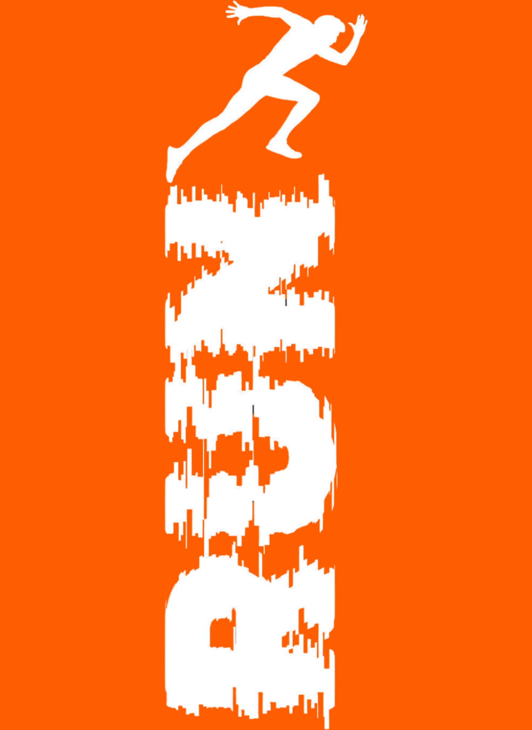 Run - Unisex Regular Fit Cotton T-Shirt Orange