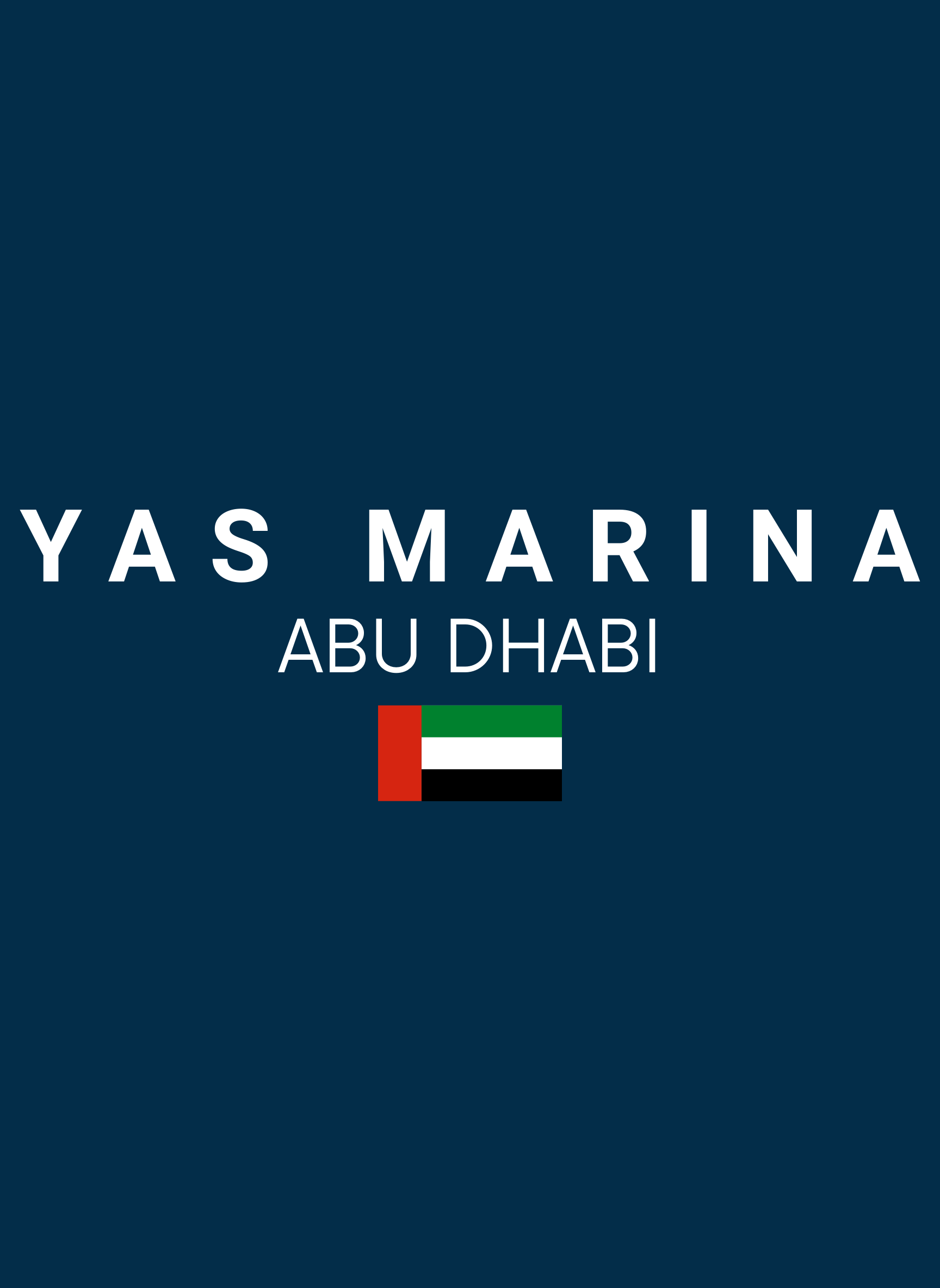 Yas Marina Circuit - Unisex Regular Fit Cotton Hoodie Navy Blue