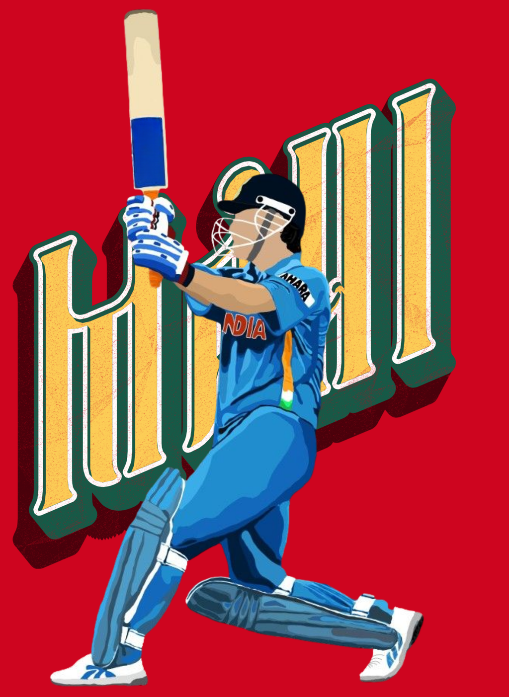 Mahi - Unisex Oversized Fit T-Shirt Red