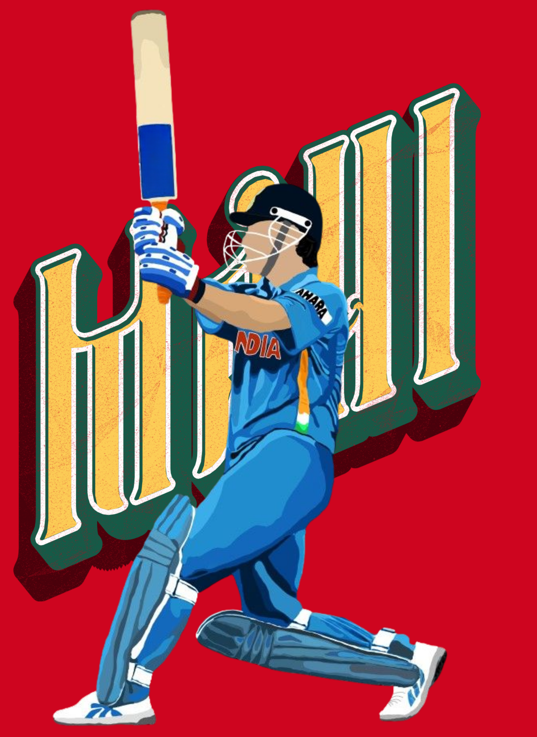 Mahi - Unisex Oversized Fit T-Shirt Red