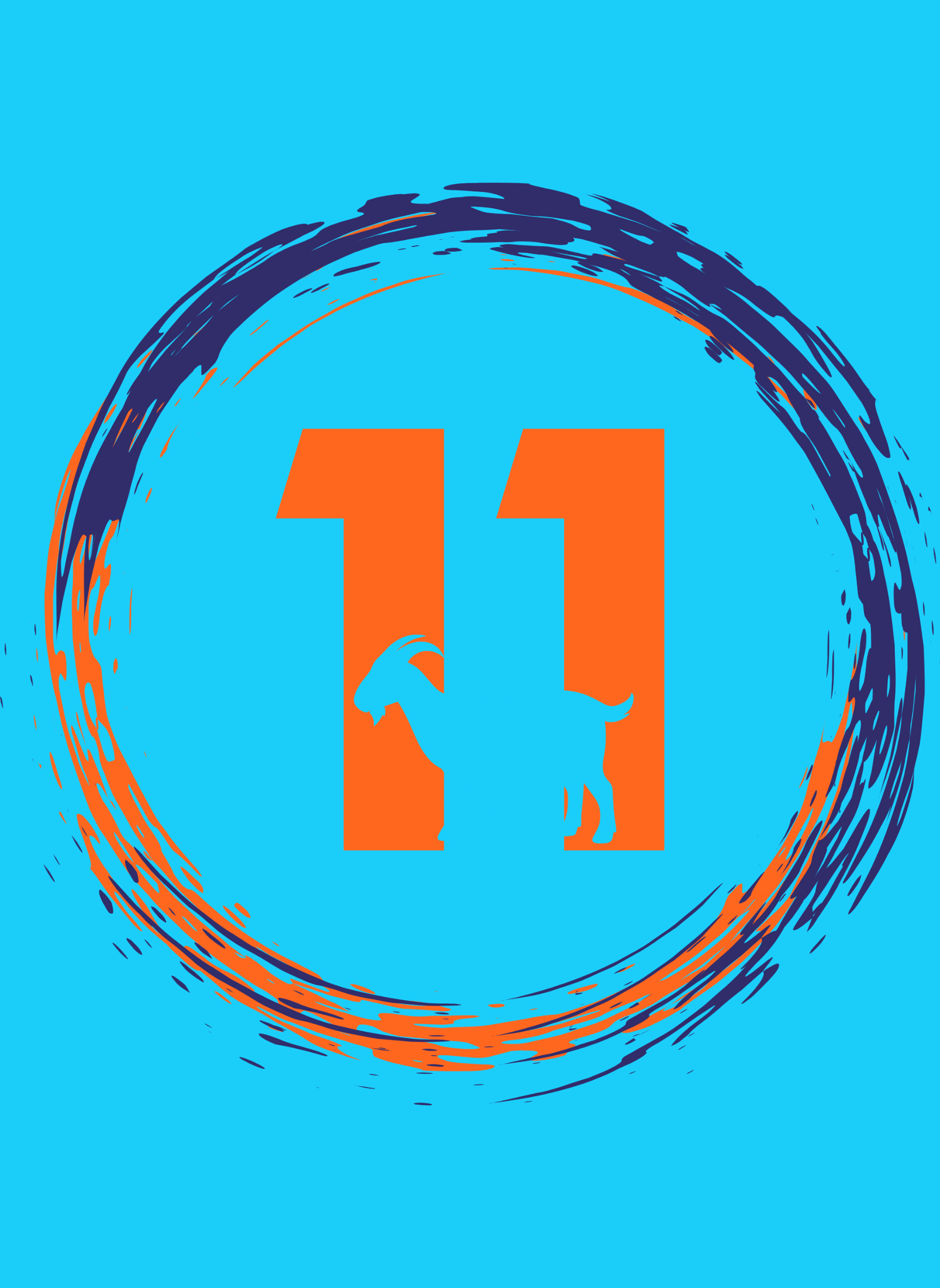 GOAT Series - India| Chhetri Unisex Regular Fit T-Shirt Sky Blue