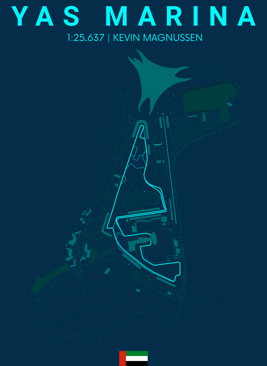 Yas Marina Circuit - Unisex Regular Fit Cotton Oversized Hoodie