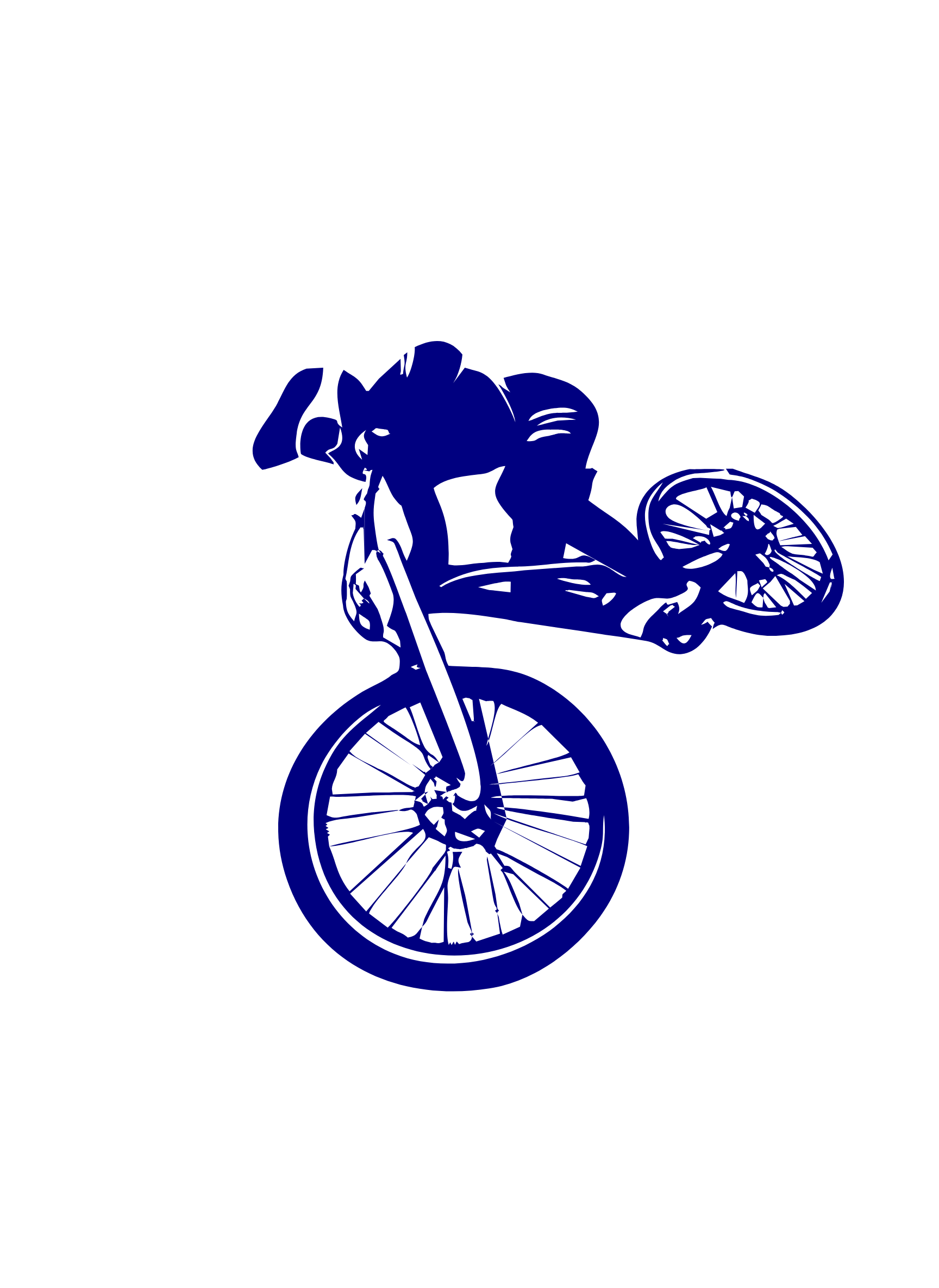 Downhill - Unisex Oversized Fit T-Shirt White