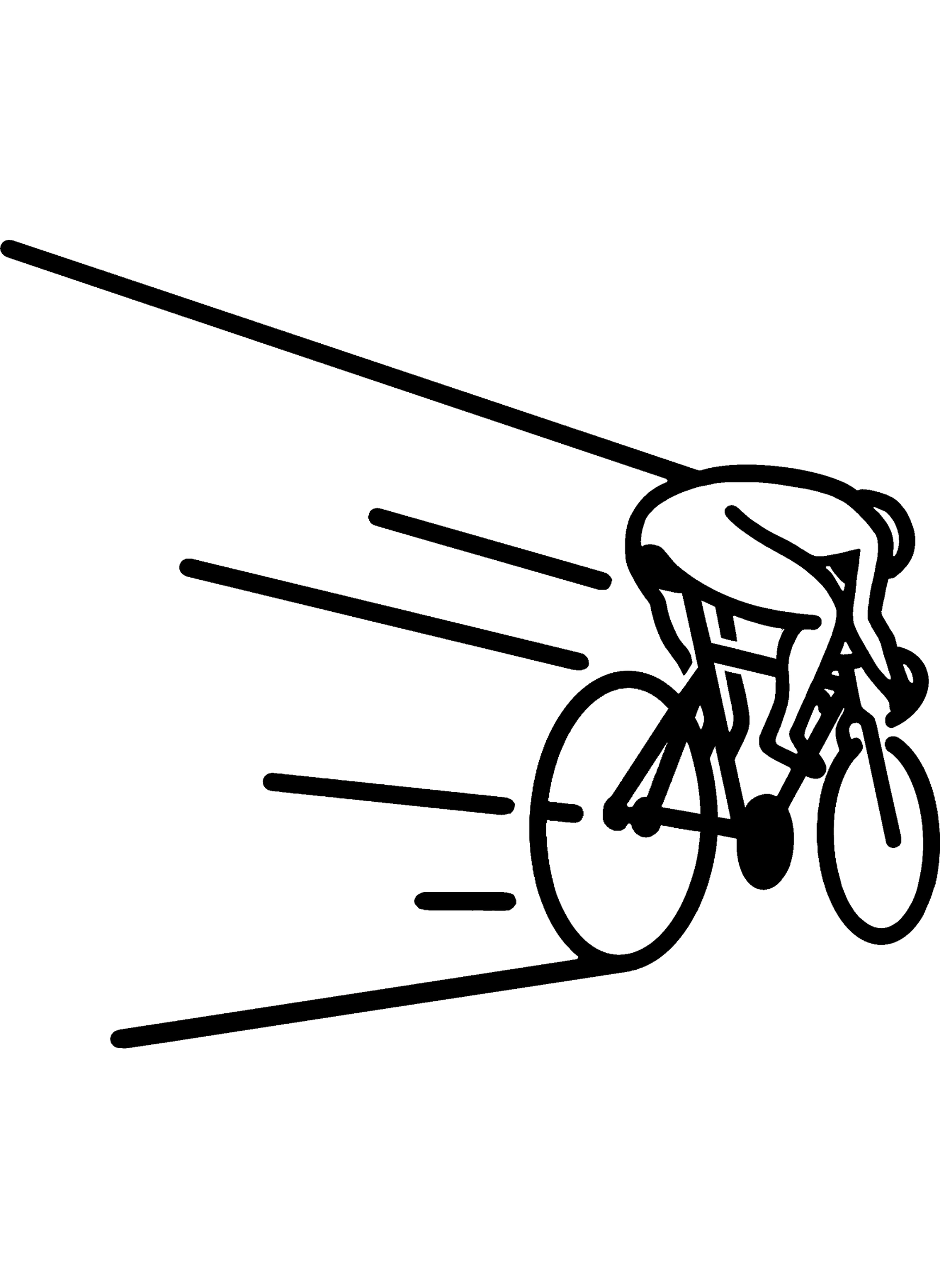 Kinetic Cyclist - Unisex Regular Fit Cotton T-Shirt White