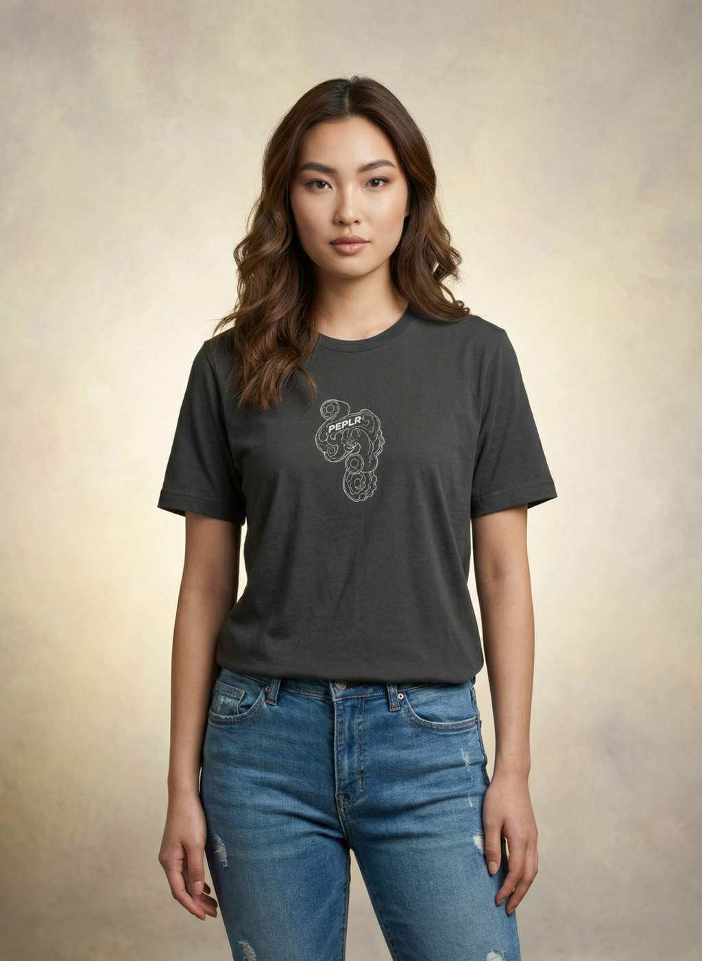 RD - Unisex Regular Fit Cotton T-Shirt Black